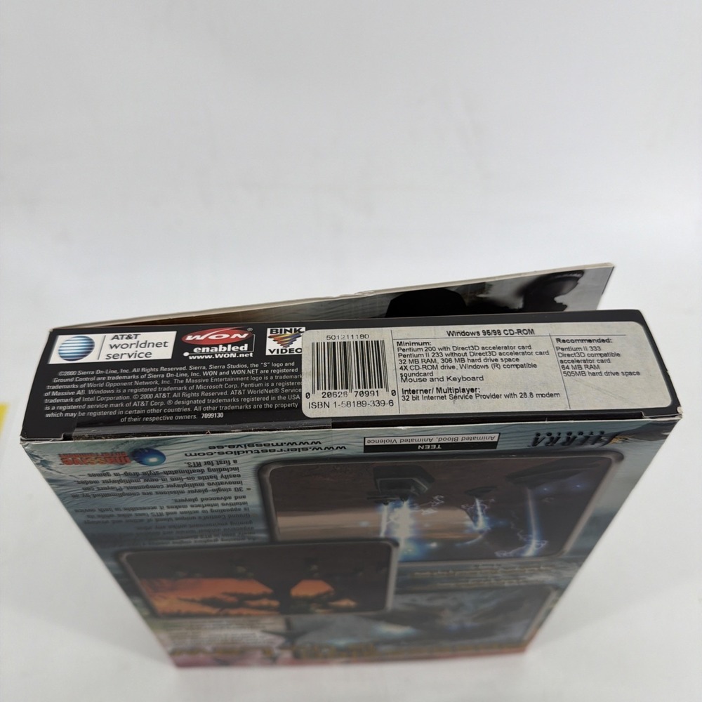 Ground Control PC CD-Rom Big Box COMPLETE Vintage 2000 - Picture 4 of 8